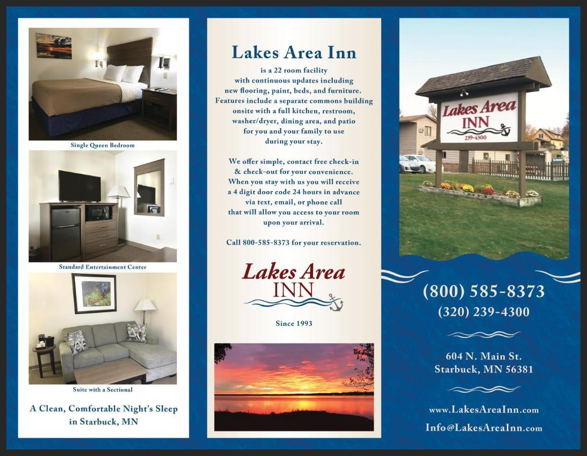 Lakes Area Inn Glenwood Eksteriør billede